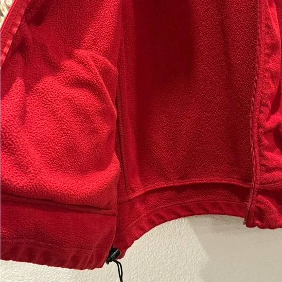 Colorado Clothing Dark Red Fleece Full Zip-Up Jacket- size L - Picture 5 of 7